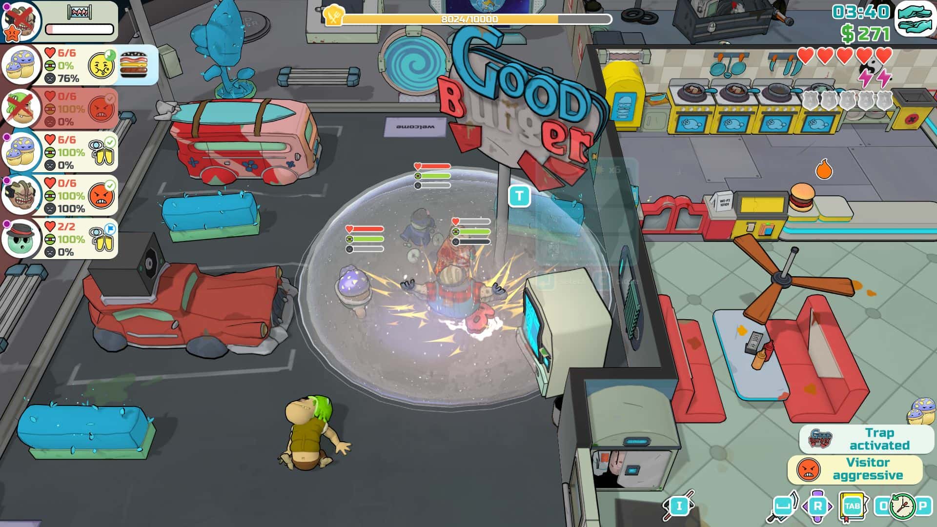 #5. Godlike Burger (GOG) 由: Daedalic Entertainment