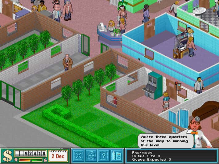 #4. Theme Hospital (GOG) Geliştirici: Electronic Arts