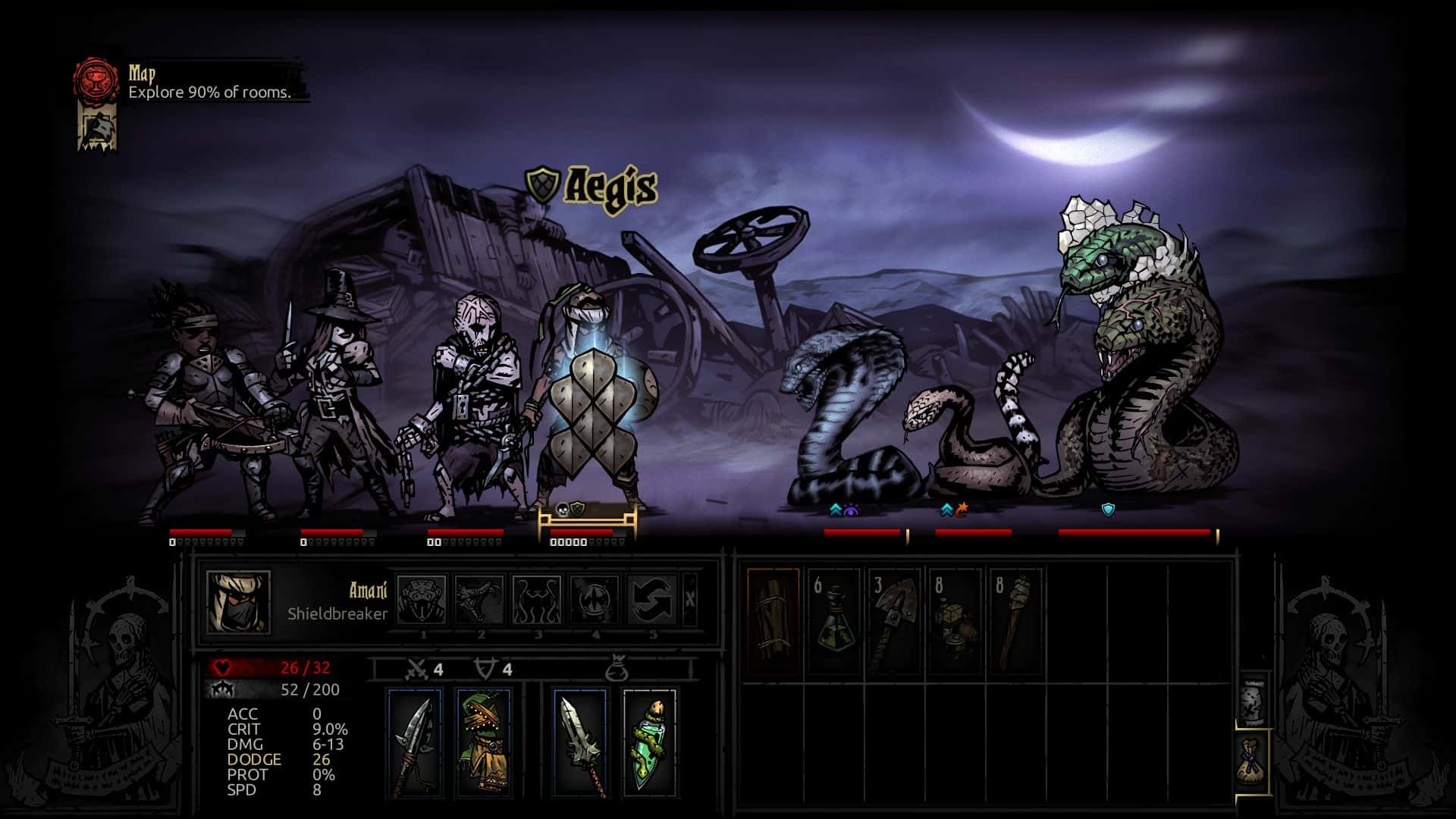 #4. Darkest Dungeon®: The Shieldbreaker (GOG) 由: Red Hook Studios