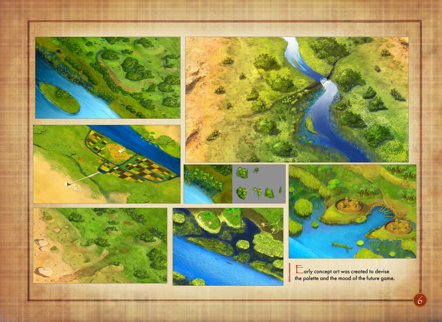 #3. Egypt: Old Kingdom - Artbook (GOG) 来自: Clarus Victoria