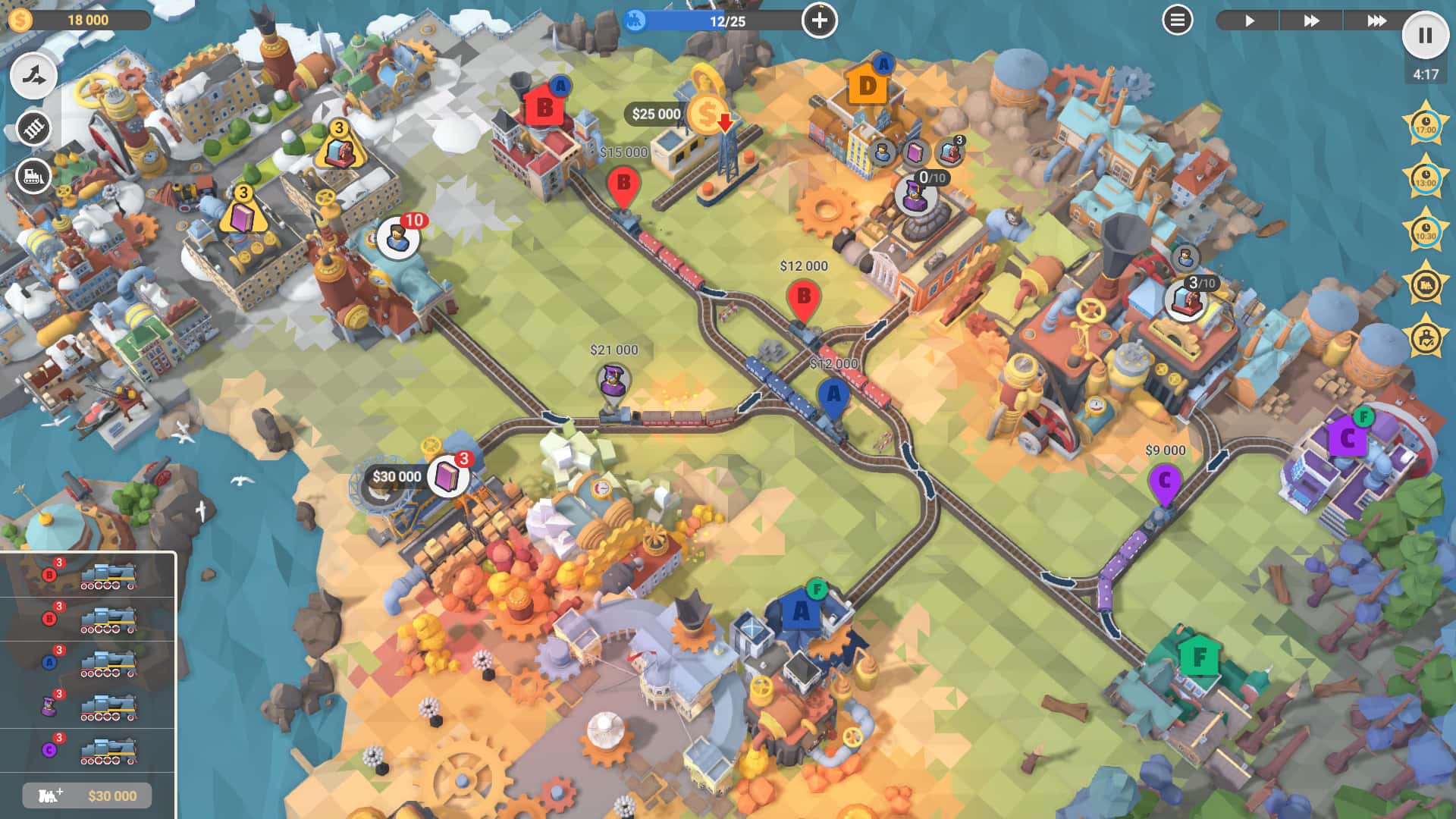 #2. Train Valley 2: Myths & Rails (GOG) 由: Flazm