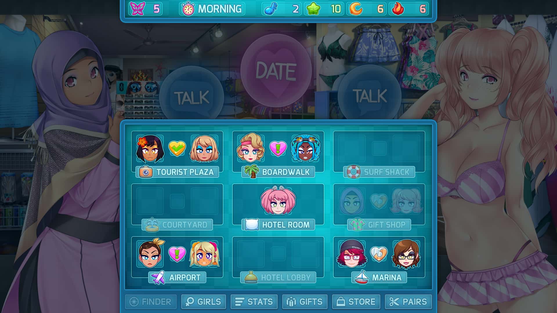#3. HuniePop 2: Double Date (GOG) Bởi: HuniePot