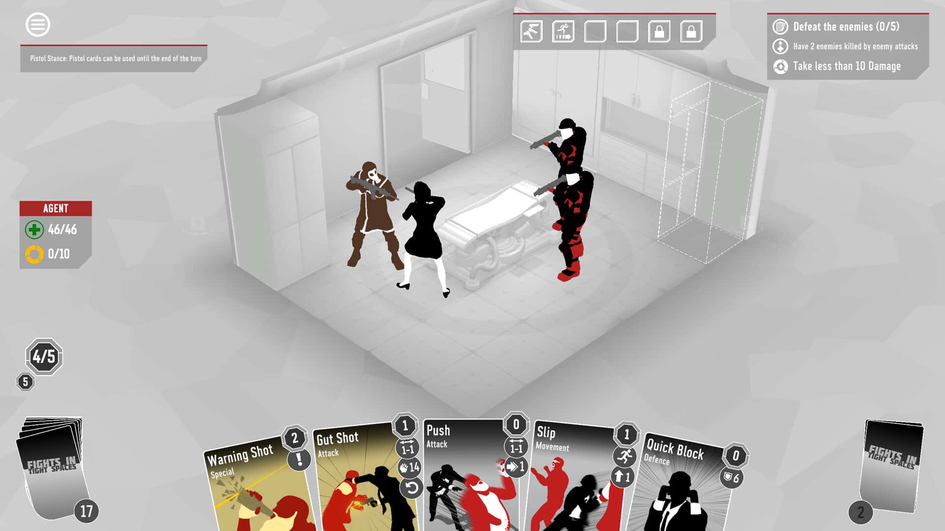 #4. Fights in Tight Spaces - Weapon of Choice (GOG) Bởi: Raw Fury