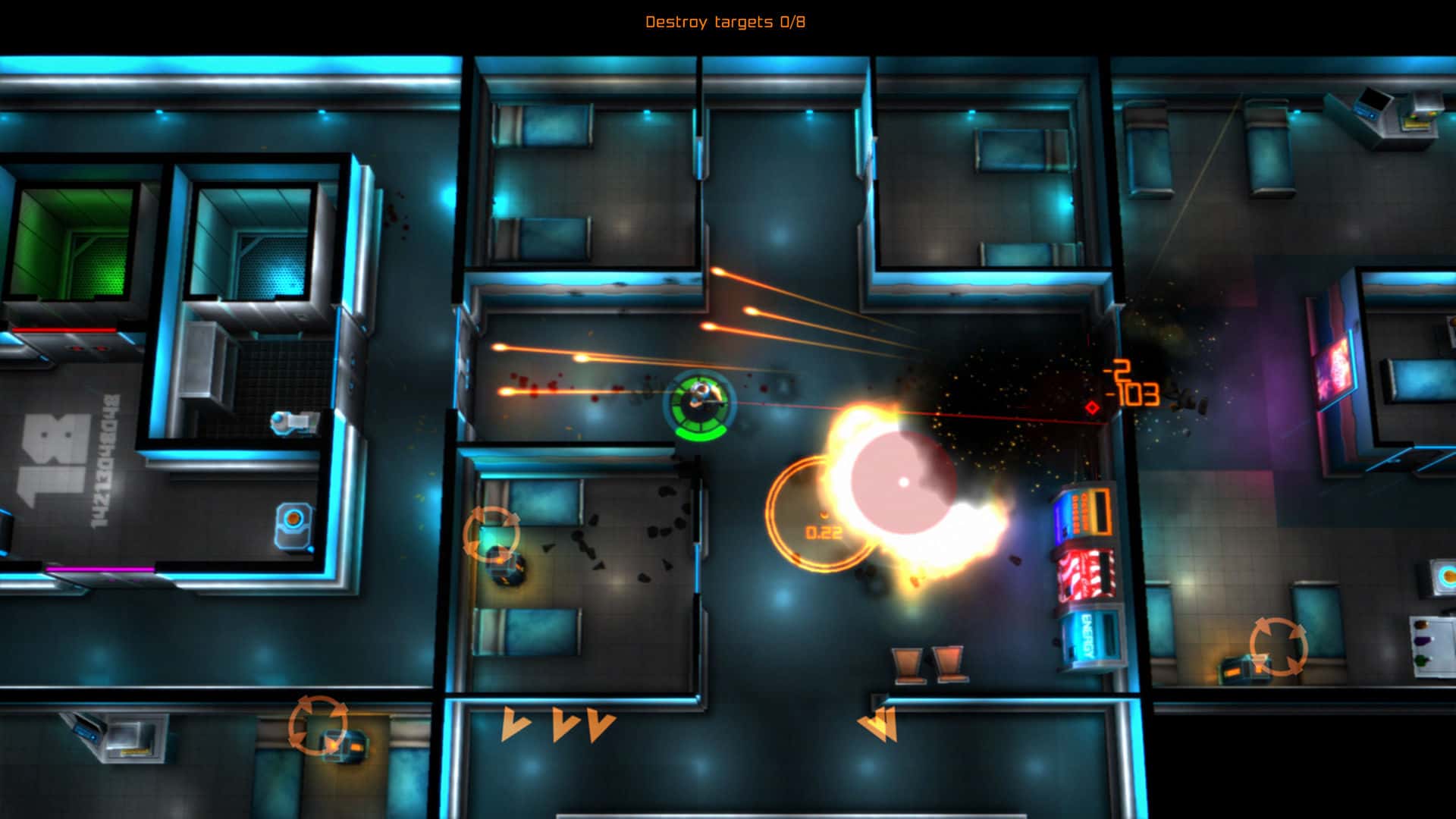 #2. Neon Chrome (GOG) 由: 10tons