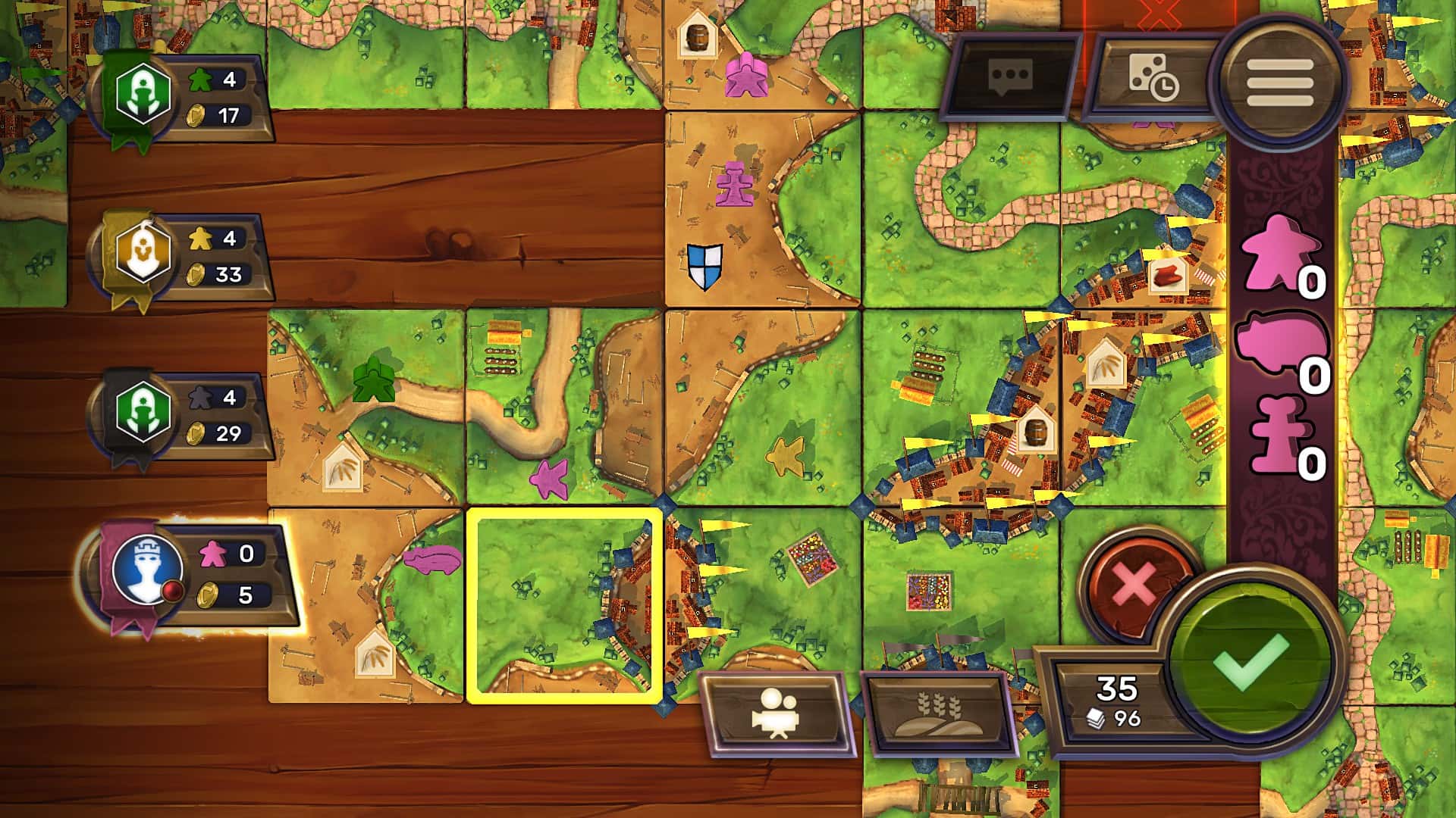 #2. Carcassonne - Traders & Builders (GOG) Bởi: Twin Sails Interactive