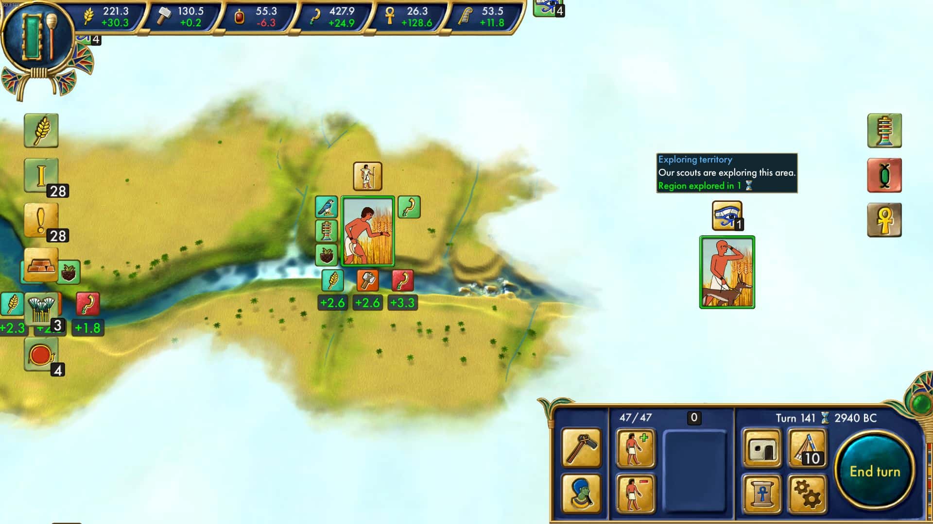 #6. Egypt: Old Kingdom Demo (GOG) Bởi: Clarus Victoria