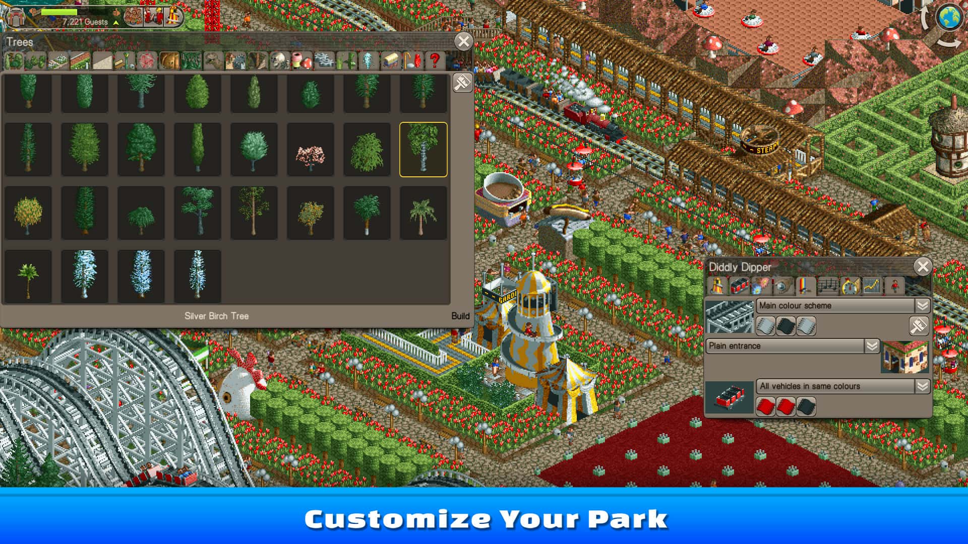 #2. RollerCoaster Tycoon® Classic (GOG) Door: Atari