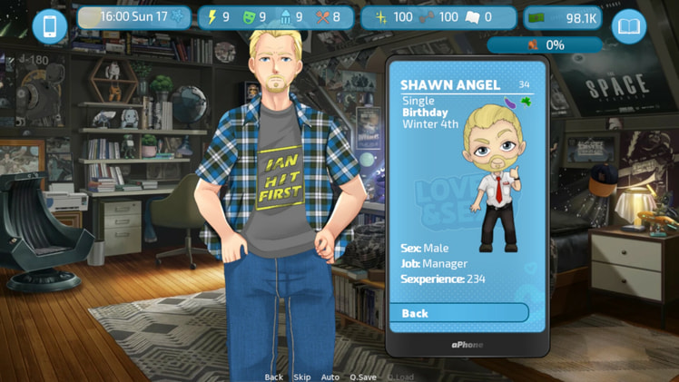 Love and Sex: Second Base - Shawn's Story screenshot screenshot 1