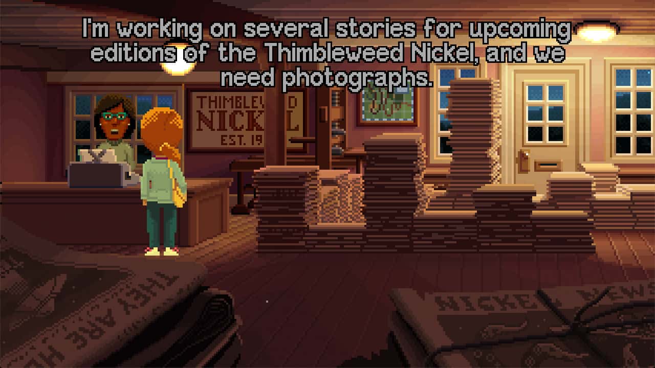 #2. Delores: A Thimbleweed Park Mini-Adventure (GOG) De: Terrible Toybox