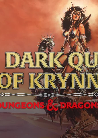 The Dark Queen of Krynn cover