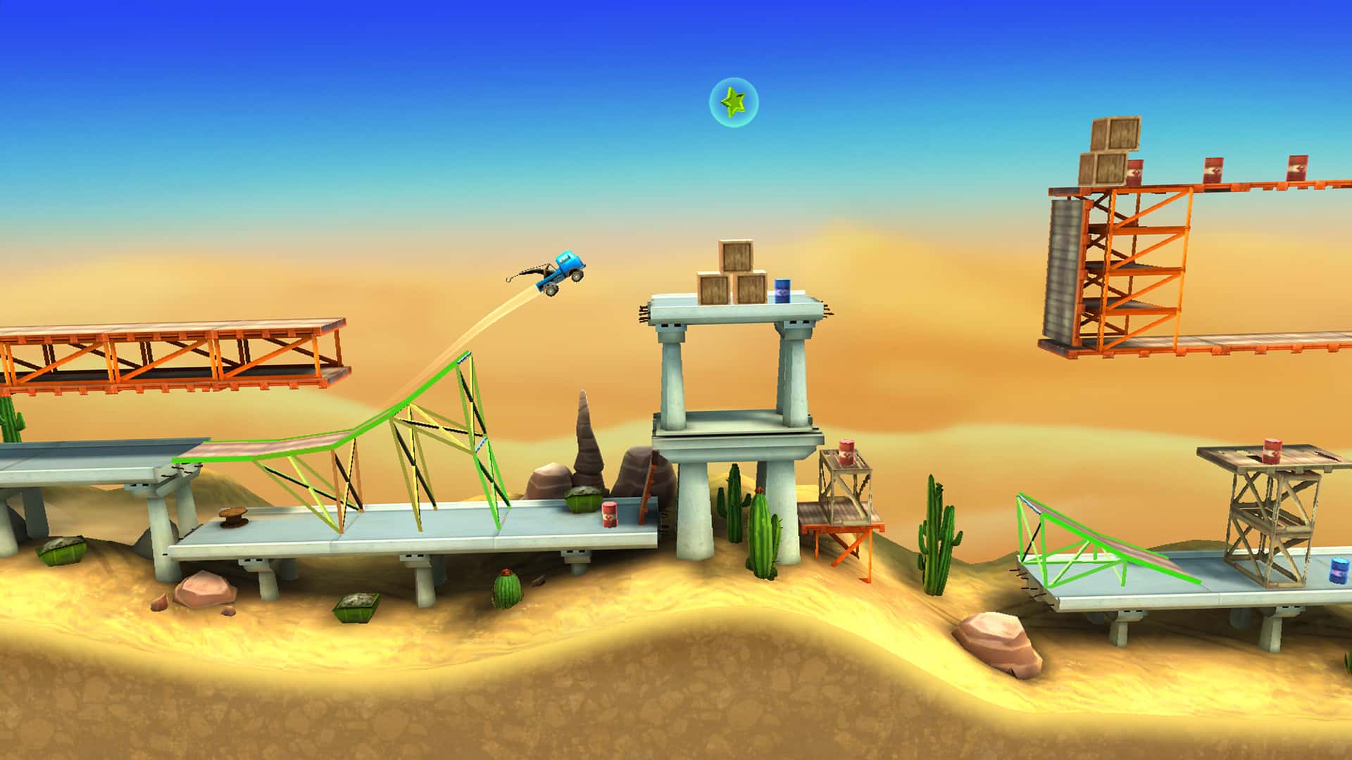 #2. Bridge Constructor Stunts (GOG) โดย: Headup