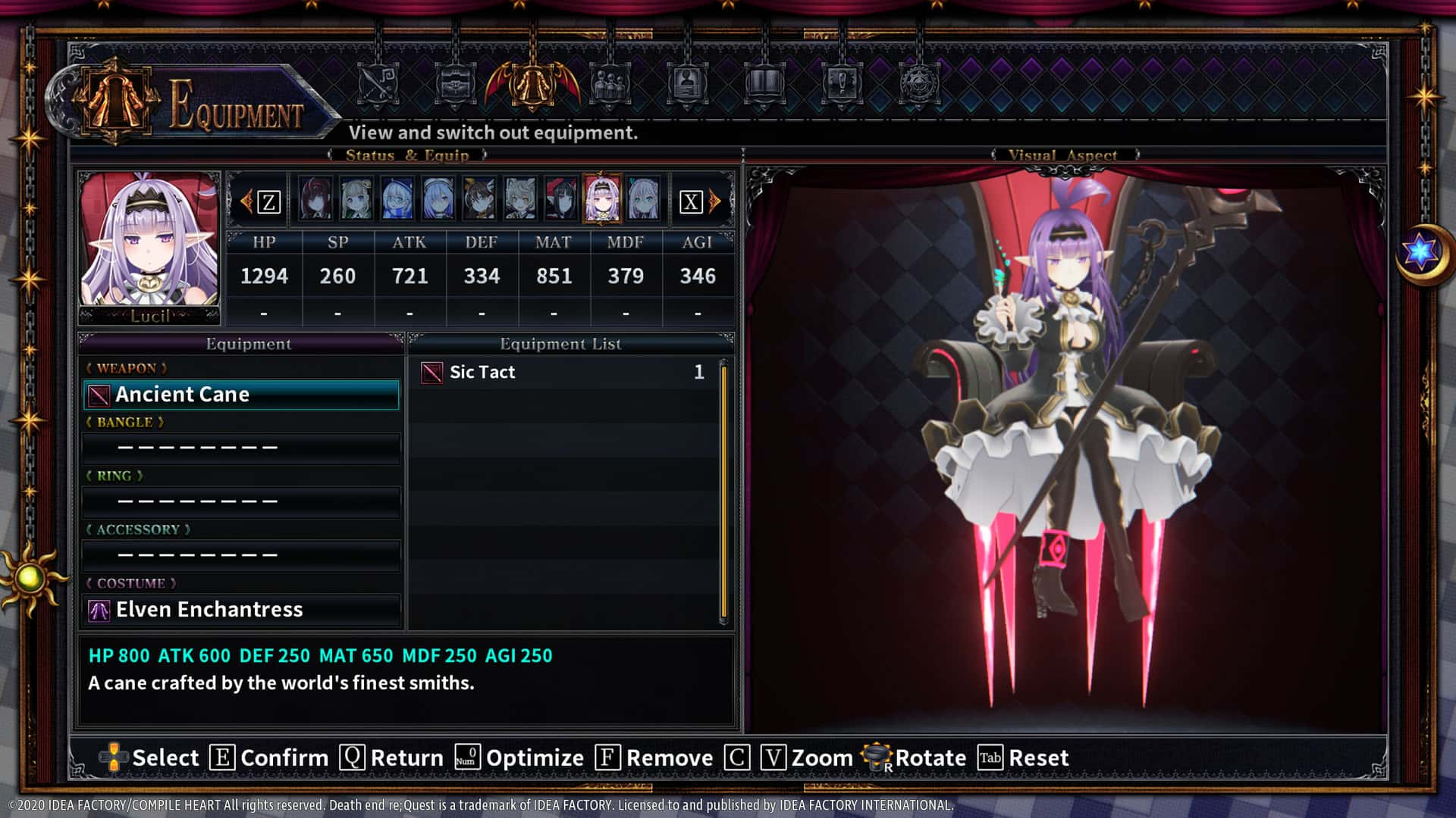 #4. Death end re;Quest 2 - Ultimate Weapon Set (GOG) โดย: Idea Factory International