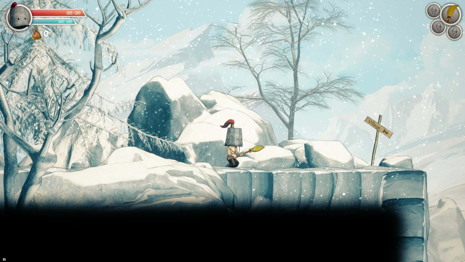 #1. Clunky Hero (GOG) 由: Chaosmonger Studio