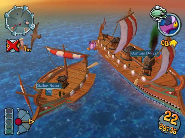 #6. Worms Forts: Under Siege (GOG) 由: Team17 Digital LTD.