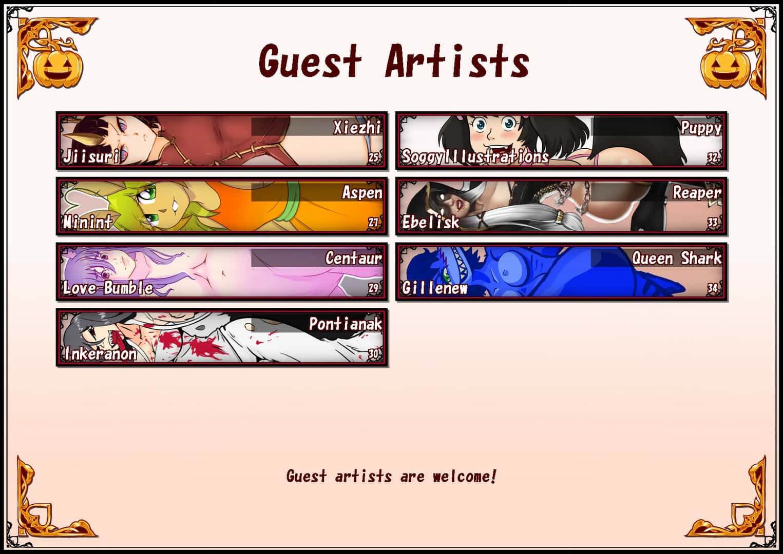 #1. Siluman Fantasy - Codex Libido: Halloween (GOG) By: MediBang Games