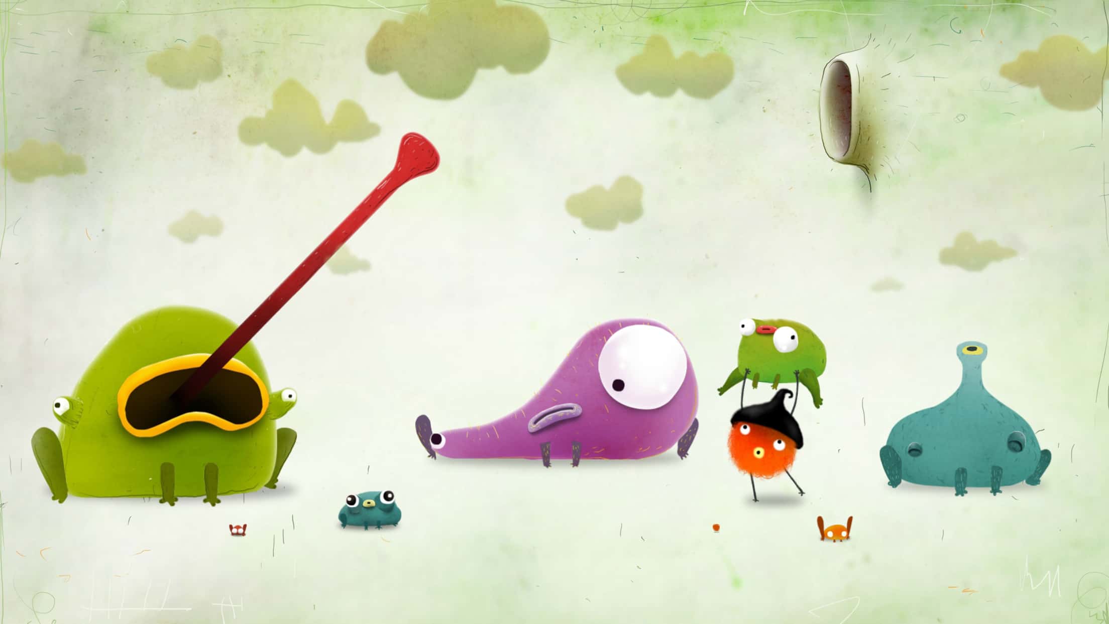 #6. CHUCHEL Cherry Edition (GOG) 由: Amanita Design