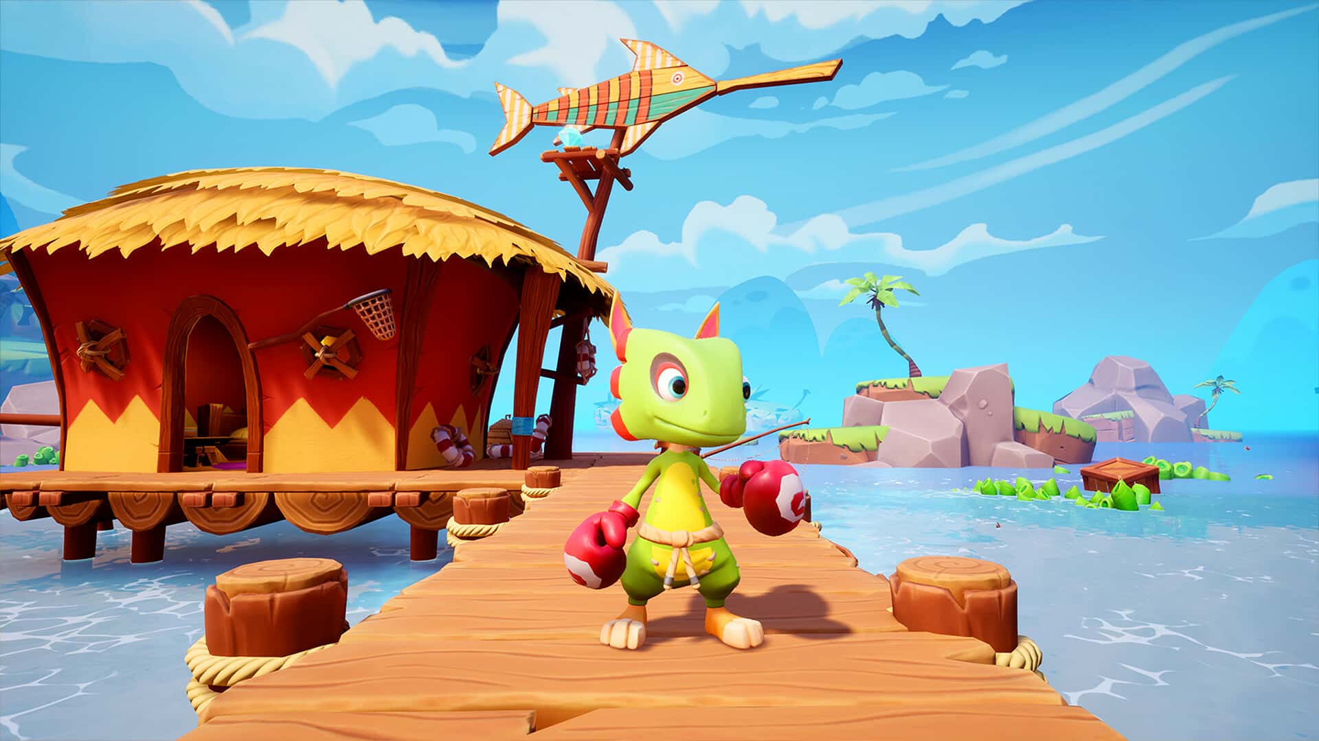 #2. Kao the Kangaroo - Yooka Laylee X Kao the Kangaroo DLC (GOG) By: Tate Multimedia