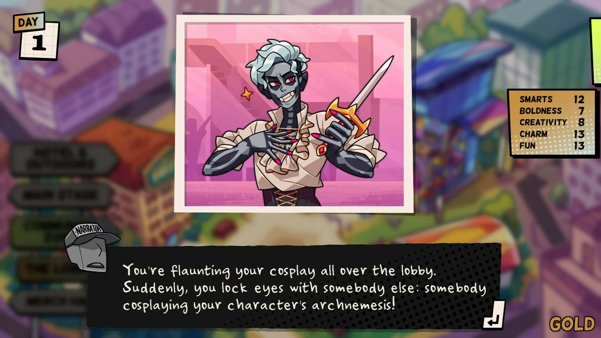 #2. Monster Con - Aaravi & Milo (Playable Character Pack) (GOG) Podle: Beautiful Glitch