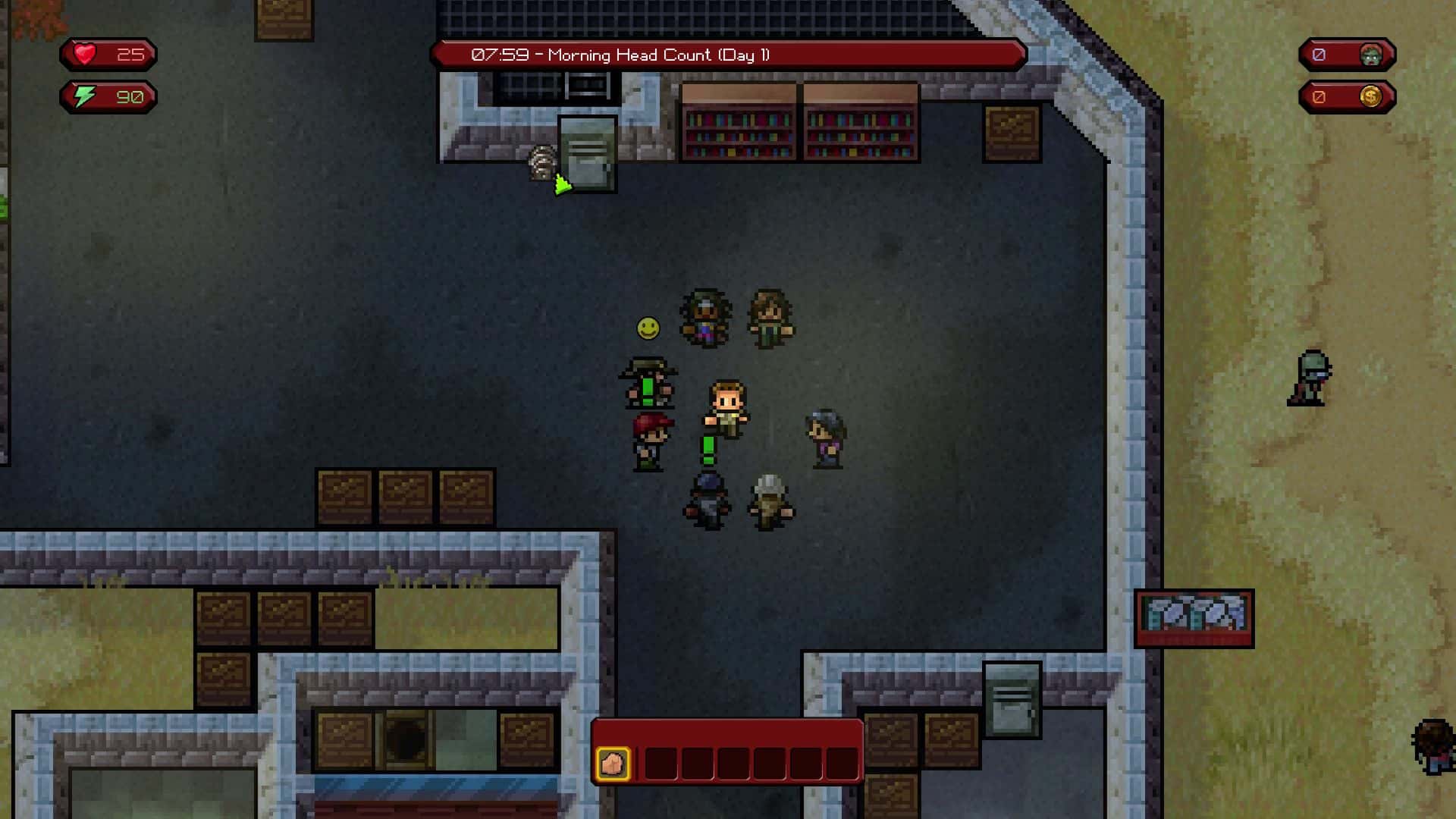 #10. The Escapists: The Walking Dead (GOG) By: Team17 Digital LTD.