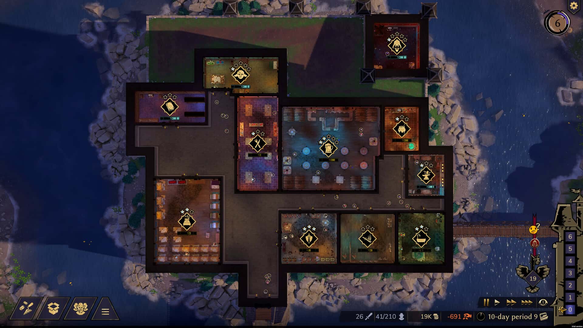 #5. Naheulbeuk's Dungeon Master (GOG) Bởi: Dear Villagers