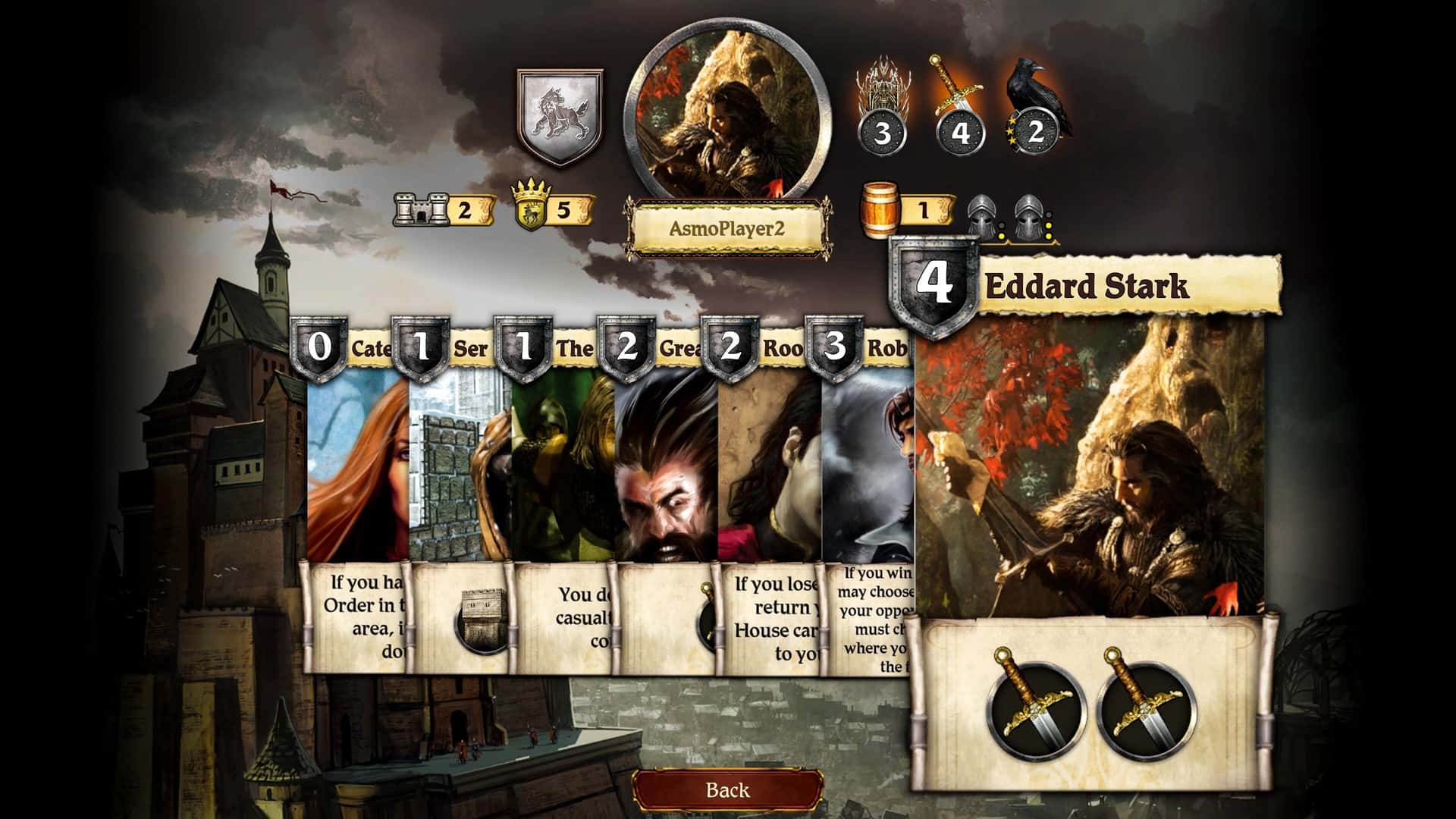 #5. A Game of Thrones: The Board Game (GOG) โดย: Twin Sails Interactive