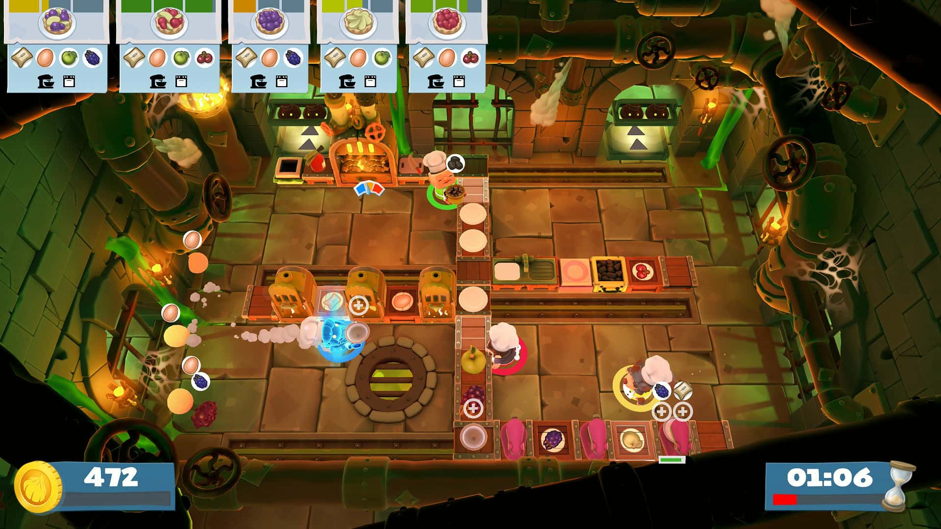 #4. Overcooked! 2 - Night Of The Hangry Horde (GOG) 来自: Team17 Digital LTD.