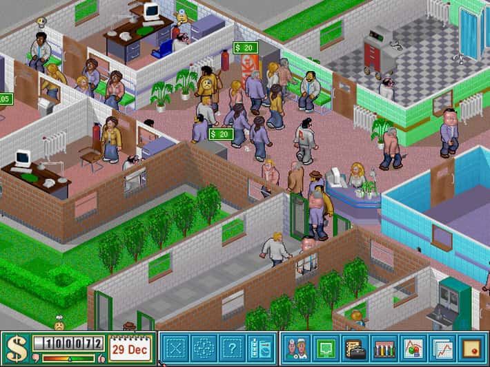 #5. Theme Hospital (GOG) Geliştirici: Electronic Arts