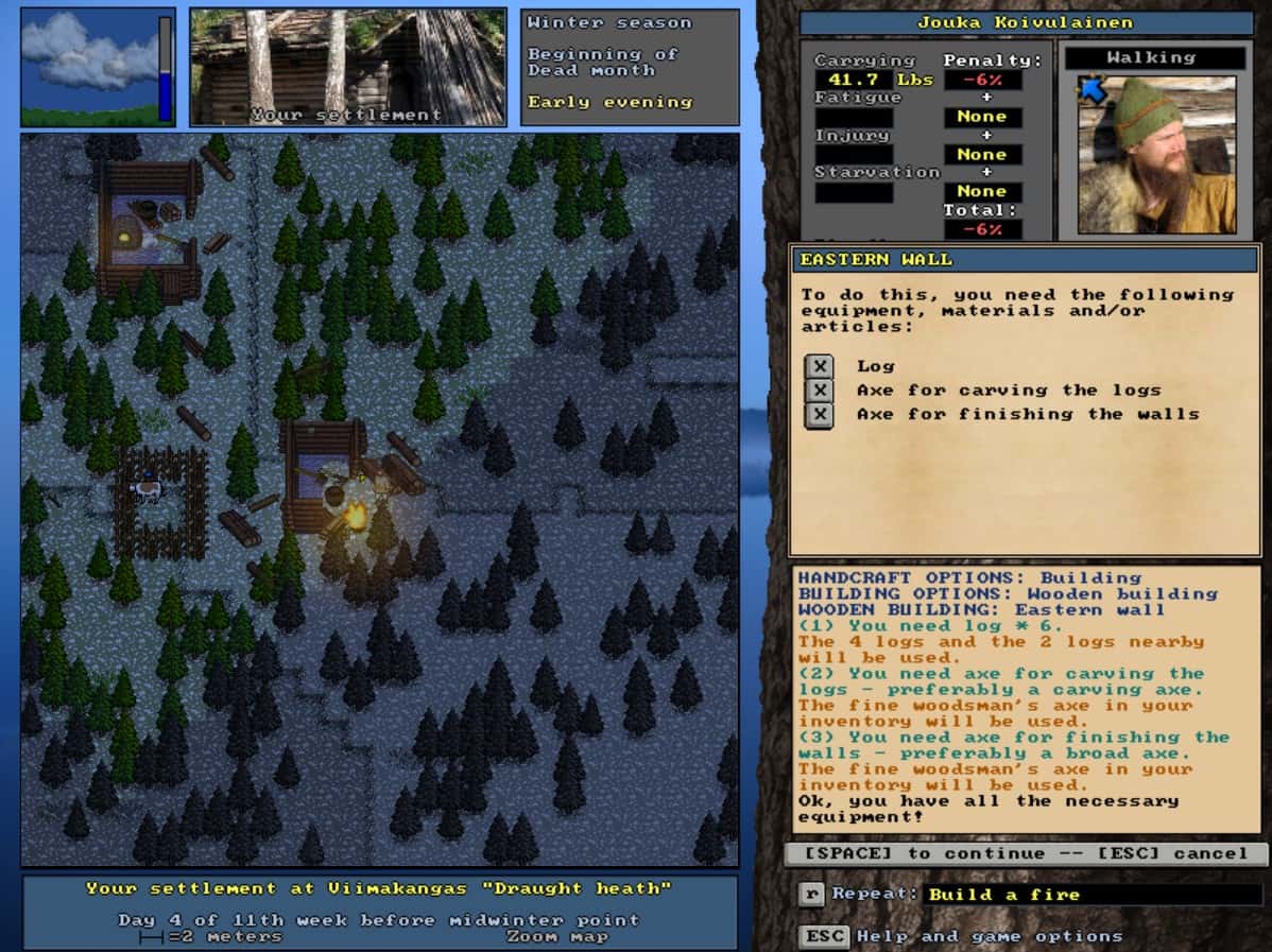#8. UnReal World (GOG) Által: Enormous Elk