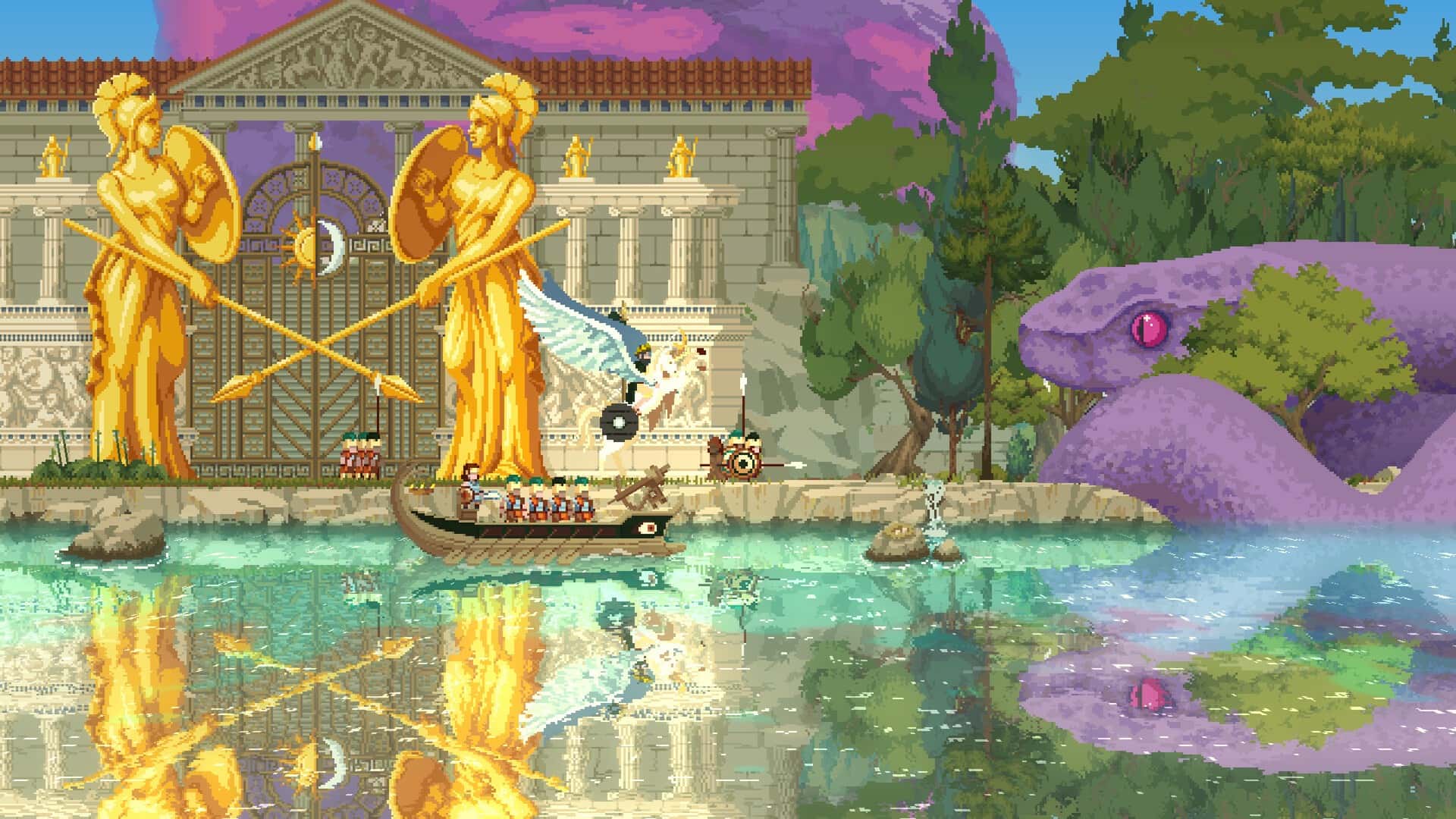 #4. Kingdom Two Crowns: Call of Olympus (GOG) โดย: Raw Fury