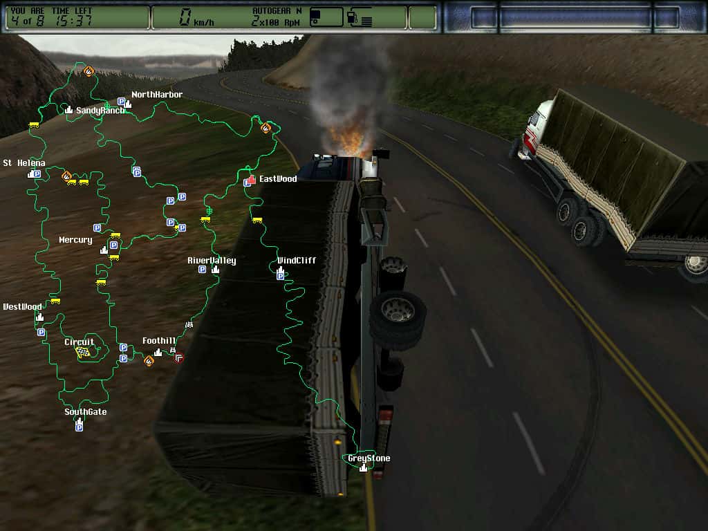 #5. Hard Truck 2: King of the Road (GOG) De: Fulqrum Publishing