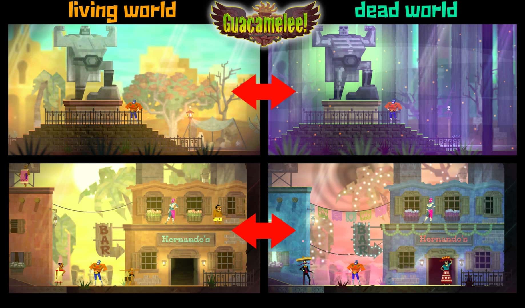 #9. Guacamelee! Gold Edition (GOG) 由: DrinkBox Studios, Kepler Interactive