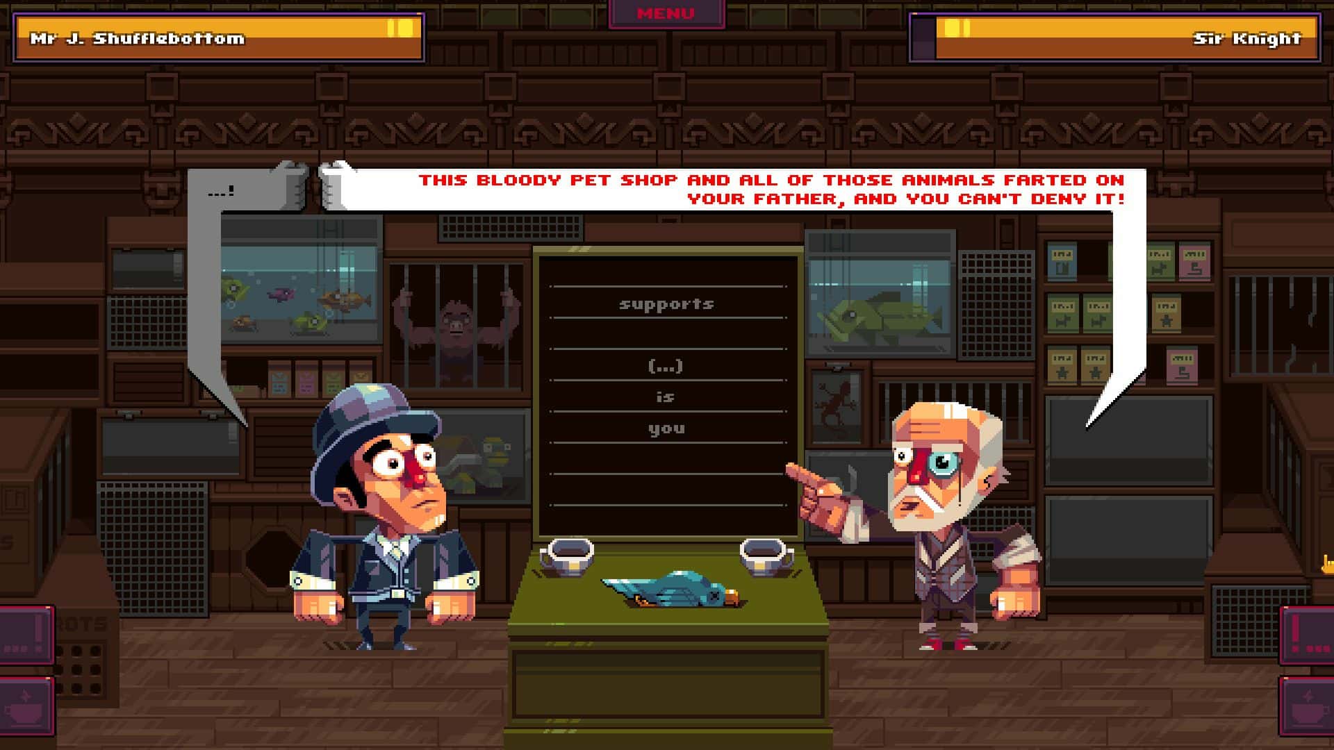 #4. Oh...Sir!! The Insult Simulator (GOG) 由: Good Shepherd Entertainment